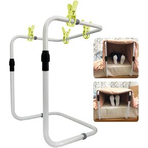 Zelen بطانية رافع جراحة القدم خيمة مهد ملاءة سرير رافع بطانية رفع شريط دعم خيمة طبية سرير قابل للتعديل حامي القدمين للقدمين جراحة الكاحل التعافي التهاب المفاصل تشنجات الساق العناية بالنقرس in Kuwait