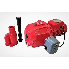 1 HP 115/230V Convertible Deep Well JetPump, Max 82 ft, Heavy - Duty Cast lron in Kuwait