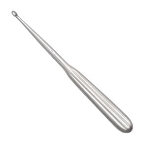 Volaris Dermal Curette، 6.25 بوصة، طرف واحد، ملعقة بيضاوية، Sz: 2 (قطر 5 مم)، اقتصادية in Kuwait