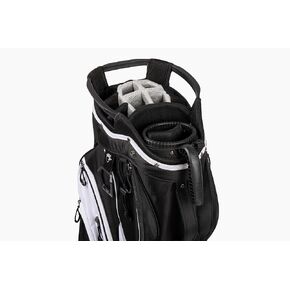 حقيبة عربة الجولف 2 في 1 من Founders Club مع حقيبة حامل ألعاب قصيرة قابلة للإزالة - 15 فواصل in Kuwait