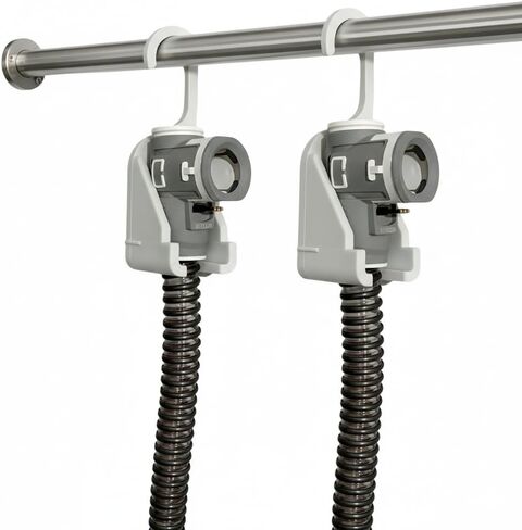CPAP Hose Holder & Shower Hanger Hook for Tube Cleaning and Drying，Fits 15-19mm CPAP Tubings(White） in Saudi Arabia