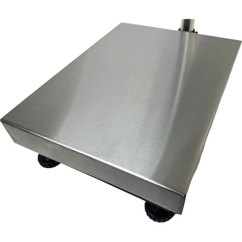 SellEton SL-916-16x12 مقياس المقعد الصناعي 16 بوصة × 12 بوصة منصة ومؤشر من الفولاذ المقاوم للصدأ سعة 400 رطل × دقة 0.02 رطل in Saudi Arabia
