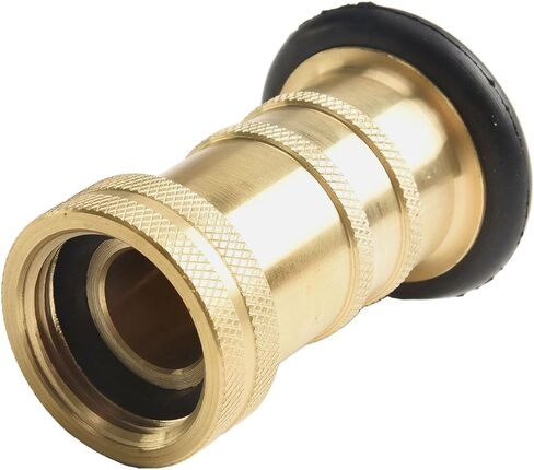 خرطوم حريق من النحاس فوهة رذاذ 1 بوصة NH/NST خيط أنثى عالي التحمل مع نفاث ضغط عالي وأوضاع ضباب لمكافحة الحرائق والبستنة وغسيل السيارات in Kuwait