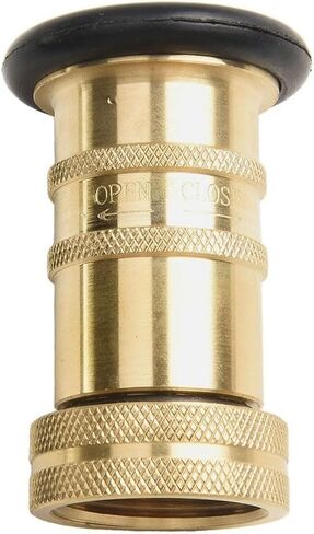 خرطوم حريق من النحاس فوهة رذاذ 1 بوصة NH/NST خيط أنثى عالي التحمل مع نفاث ضغط عالي وأوضاع ضباب لمكافحة الحرائق والبستنة وغسيل السيارات in Kuwait