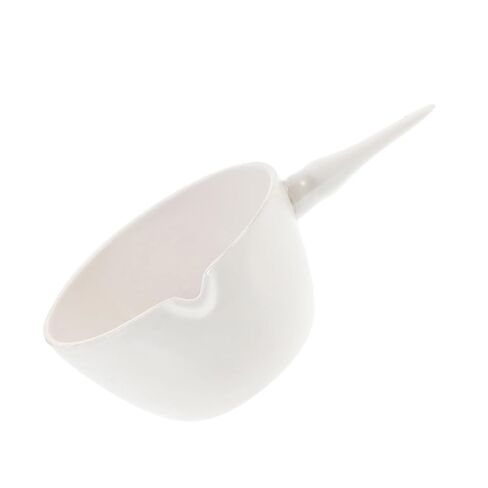 Ceramic Round Evaporating Basin with Handle 250ml Laboratory Evaporating Dish Container Porcelain Evaporation Bowl for Scientific and School Use in Kuwait