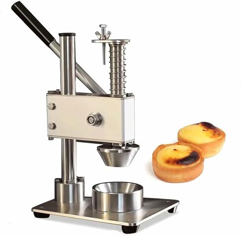 Manual Egg Tart Shell Press, Commercial Egg Tart Forming Machine, Stainless Steel Tart Shell Forming Machine in Saudi Arabia