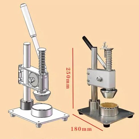 Manual Egg Tart Shell Press, Commercial Egg Tart Forming Machine, Stainless Steel Tart Shell Forming Machine in Saudi Arabia