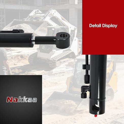 6812504 Lift Arm Hydraulic Cylinder Compatible with Skid Steer Loaders 753 763 Mustrod 1003522009, 6589259 in Saudi Arabia
