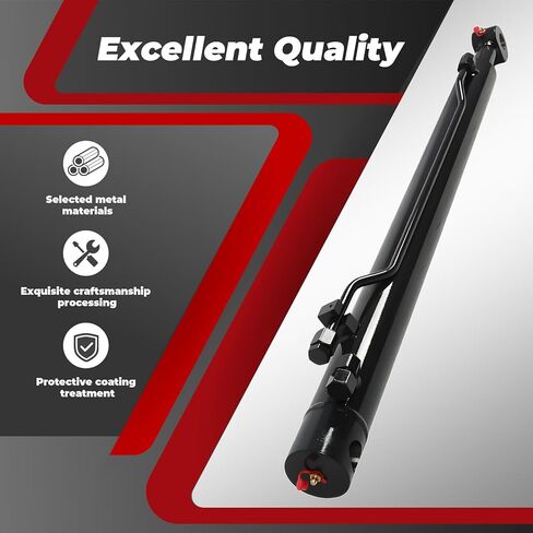 6812504 Lift Arm Hydraulic Cylinder Compatible with Skid Steer Loaders 753 763 Mustrod 1003522009, 6589259 in Saudi Arabia