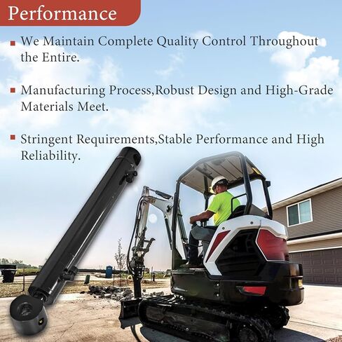 Hydraulic Thumb Clamp Cylinder 7199435 Comaptible with Bobcat CAT Mini Excavators E32 E35 for CAT Mini Excavators Hydraulic Cylinder in Saudi Arabia