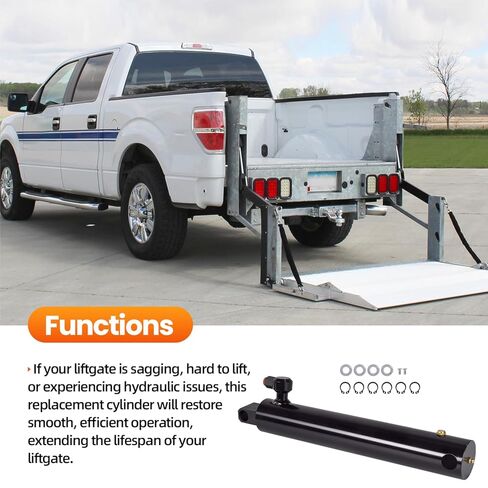 أسطوانة G2 بديلة 000971 متوافقة مع Tommy Gate 1340، 1342، 1540، 1542، 1640 و1642 Series G2 Liftgates البناء عالي التحمل in Kuwait