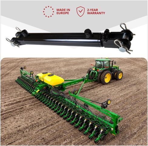 Magister Hydraulic Cylinder 2" Bore x 8" ASAE Stroke, Welded Hydraulic Ram with Clevis Ends, Double Acting Hydraulic Piston 3500 PSI (WCL 2x8 ASAE) in Kuwait