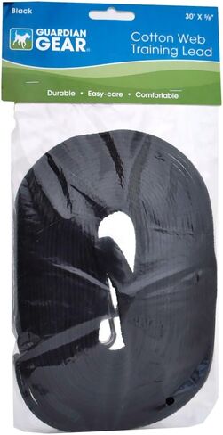 Guardian Gear Cotton Training Web Lead 15 ft Black in Kuwait
