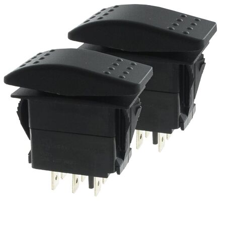 (VLD1S00B-AZC00-000) مفاتيح الروك DP (ON) إيقاف (ON) 20A 12V مختومة غير قابلة للتشغيل in Kuwait