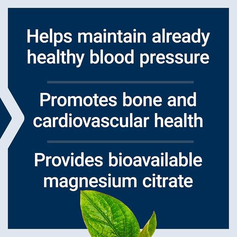Life Extension Magnesium Citrate 100 mg Vegetarian Capsules, Blue, 100 Count in Saudi Arabia