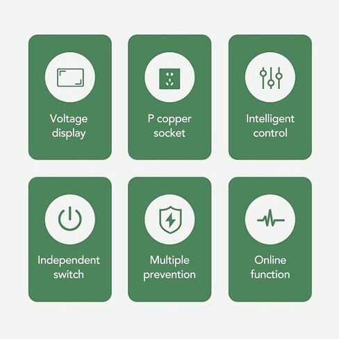Yoidesu Power Sequencer, 10 Channel Power Sequence Controller with HD Digital Voltage Display and Delay Switch, Compatibility with Public Address Systems, Professional Sound (US Plug) in Saudi Arabia