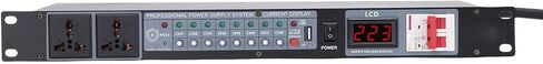 Yoidesu Power Sequencer, 10 Channel Power Sequence Controller with HD Digital Voltage Display and Delay Switch, Compatibility with Public Address Systems, Professional Sound (US Plug) in Saudi Arabia