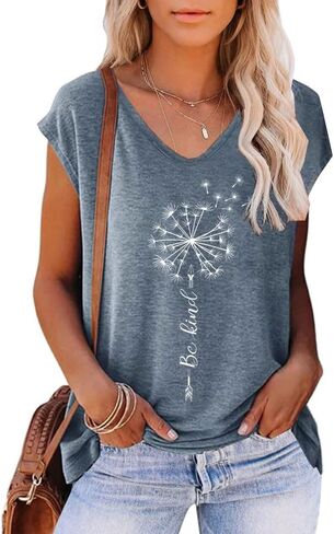 Womens Summer Tops 2023 Trendy V Neck Tank Tops Tie Dye Sleeveless Cute Printed Loose Fit in Kuwait