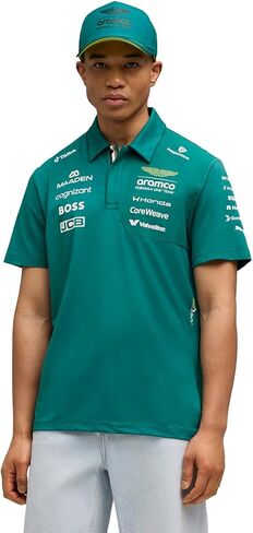 بولو فريق أستون مارتن F1 2026 للرجال من بوما - أخضر in Kuwait