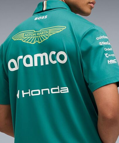 بولو فريق أستون مارتن F1 2026 للرجال من بوما - أخضر in Kuwait