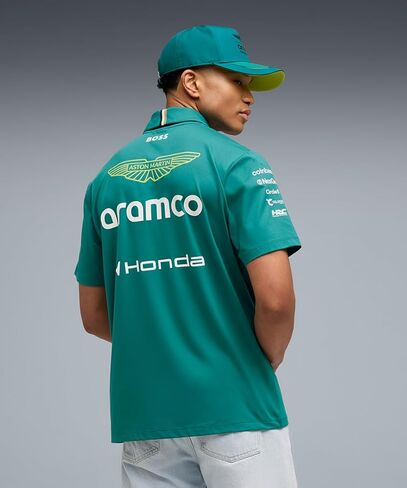 بولو فريق أستون مارتن F1 2026 للرجال من بوما - أخضر in Kuwait
