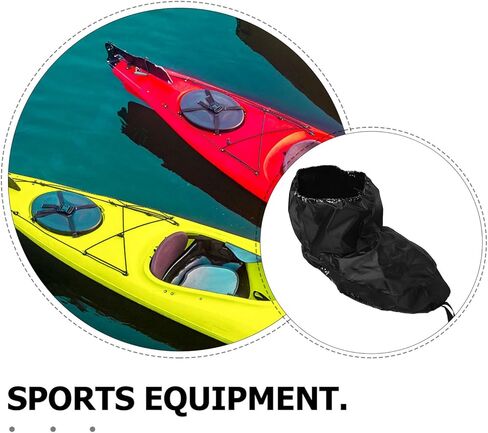 GANAZONO Kayak Spray Skirt Waterproof Nylon Adjustable Small 98x60cm Canoe Top Protection Splash Guard for Kayaking Water Sports in Saudi Arabia
