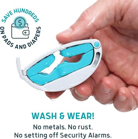 LUNDERG Versa Clamp 2.0 (2026 Upgrade) - Lightweight, Comfortable Male Incontinence Clamp with Adjustable Pressure Knob, 2 Removable Pads and a Dorsal Gap to Reduce Pressure and Support Circulation in Kuwait