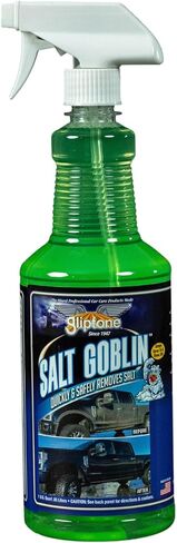 Gliptone Salt Goblin Salt Remover Ready to Use, Fast Acting, 32 oz. Neutralizes and Eliminates Salt Residue and Staining from Interior and Exterior in Kuwait