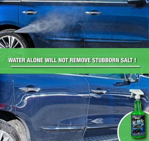 Gliptone Salt Goblin Salt Remover Ready to Use, Fast Acting, 32 oz. Neutralizes and Eliminates Salt Residue and Staining from Interior and Exterior in Kuwait