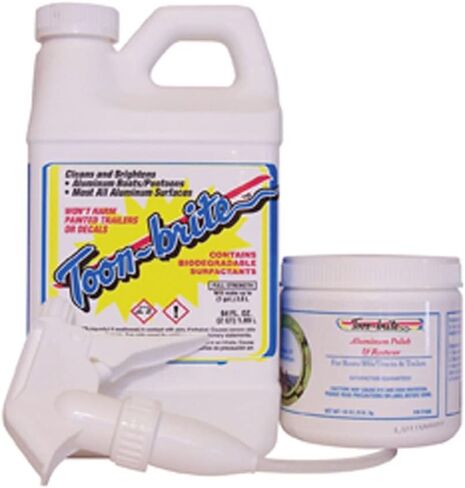 طقم منظف وتلميع الالمنيوم BC1000 من تون برايت - 1 جالون in Kuwait