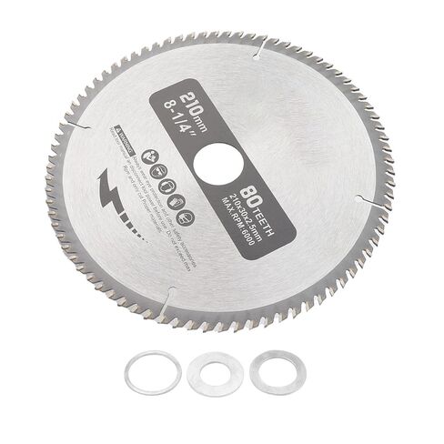 Circular Saw 80 Teeth Diameter 30mm Cutting Disc with 3 O Rings Marble Electric Hand Sliding Table in Saudi Arabia