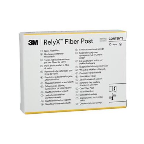 3m Espe 56862 Relyx Fiber Post Refill, Size 2, Red, 10/pack in Kuwait