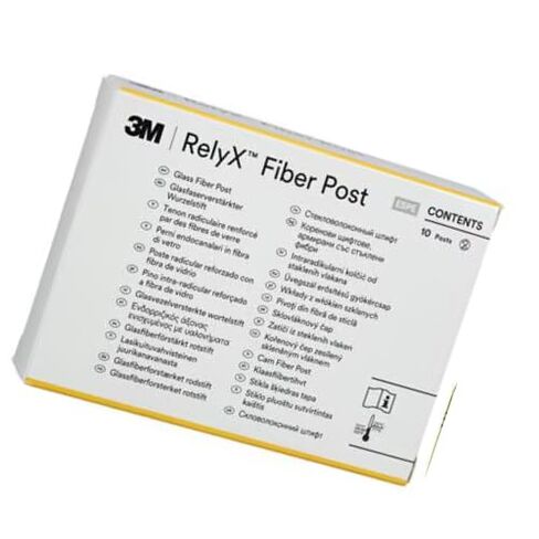3m Espe 56862 Relyx Fiber Post Refill, Size 2, Red, 10/pack in Kuwait