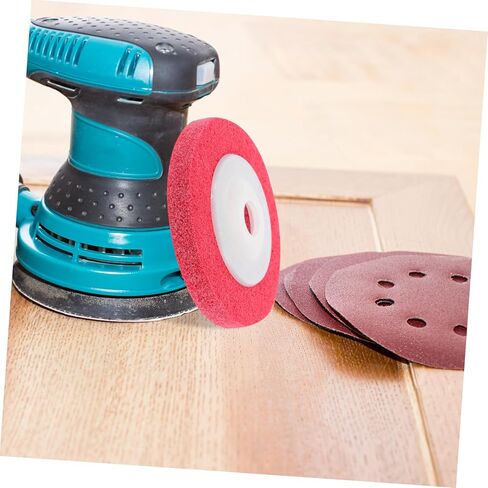 BESPORTBLE Nylon Grinding Wheel for Angle Grinder 4-Inch Non-Woven Abrasive Wheel Sturdy Polishing Disc for Plastic Efficient Surface Treatment Lid in Saudi Arabia