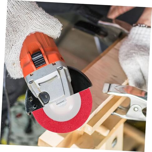 BESPORTBLE Nylon Grinding Wheel for Angle Grinder 4-Inch Non-Woven Abrasive Wheel Sturdy Polishing Disc for Plastic Efficient Surface Treatment Lid in Saudi Arabia