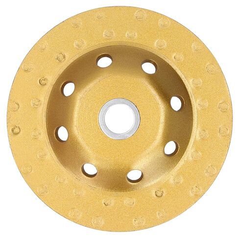 Grinding Cup Wheel Bowl Cutting Disc Double Row Polishing Pad Hardware Gold 125mm for Granite Stone Marble Masonry Concrete in Saudi Arabia