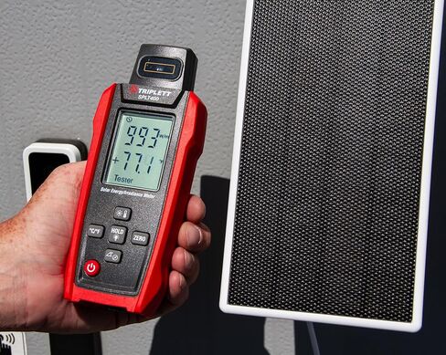 Triplett SPLT400 Solar Irradiance and Temperature Meter, Sunlight Intensity Measurement with Tilt Angle and Compass in Saudi Arabia