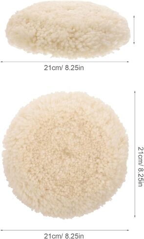 Luxshiny Versatile Wool Polishing Wheel 6 Inches Wool Felt Pad for Electric Pneumatic Machines in Kuwait
