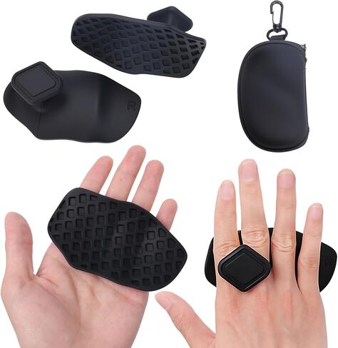 مقابض تمرين مضادة للانزلاق، مقابض وزن من السيليكون للرجال والنساء، مقابض يد مطاطية لصالة الألعاب الرياضية لرفع الأثقال، قفازات مريحة للتمرين، واقي راحة اليد للسحب، الدمبل، الحديد، التدريب، التمرين in Kuwait