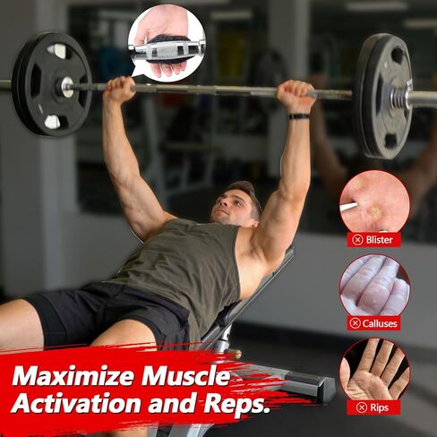 مقابض تمرين مضادة للانزلاق، مقابض وزن من السيليكون للرجال والنساء، مقابض يد مطاطية لصالة الألعاب الرياضية لرفع الأثقال، قفازات مريحة للتمرين، واقي راحة اليد للسحب، الدمبل، الحديد، التدريب، التمرين in Kuwait