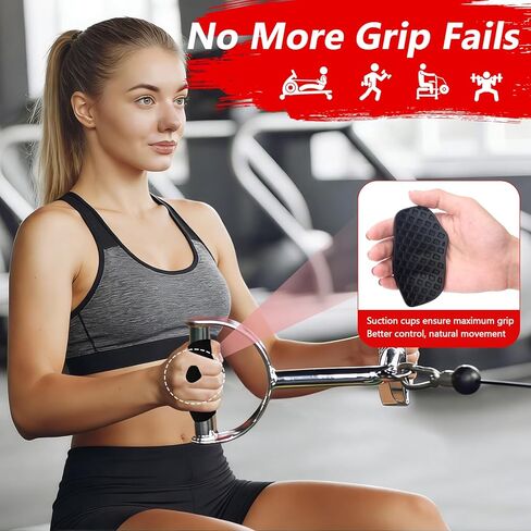 مقابض تمرين مضادة للانزلاق، مقابض وزن من السيليكون للرجال والنساء، مقابض يد مطاطية لصالة الألعاب الرياضية لرفع الأثقال، قفازات مريحة للتمرين، واقي راحة اليد للسحب، الدمبل، الحديد، التدريب، التمرين in Kuwait
