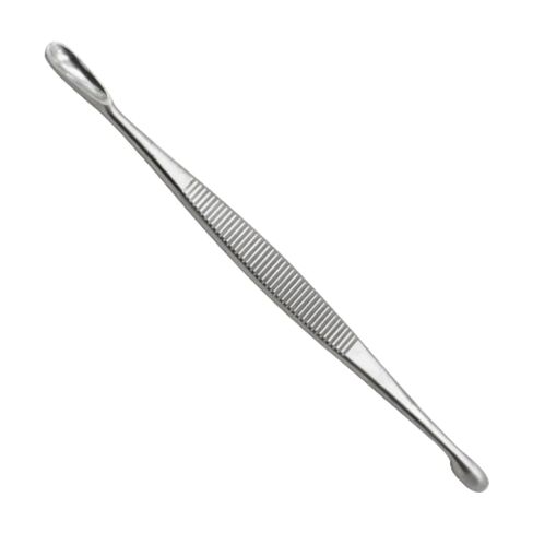 Volkman Curette, 5", Oval & Round Cups, Plain Flat Handle, Large, Economy in Kuwait