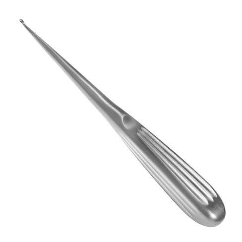 Lempert Ear Curette, 7", Straight, Oval Cup, Sz: 1 (3.5x4.5 mm), Economy in Kuwait