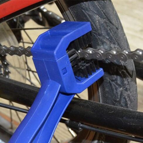 مجموعة أدوات تنظيف سلسلة الدراجات مكونة من 4 قطع، فرشاة مجموعة أدوات تنظيف سلسلة الدراجة العالمية لإزالة الأوساخ للدراجات النارية والدراجات الجبلية in Kuwait