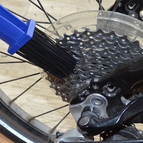 مجموعة أدوات تنظيف سلسلة الدراجات مكونة من 4 قطع، فرشاة مجموعة أدوات تنظيف سلسلة الدراجة العالمية لإزالة الأوساخ للدراجات النارية والدراجات الجبلية in Kuwait