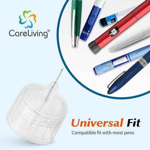 Pen Tips 31G x 8mm, Universal Fit, 100/bx, Sterile, Comfortable in Kuwait