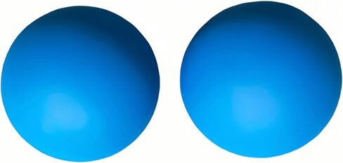 3 Pack Blue Squash Balls 2.2 Inch Diameter High Bounce Reflex Ball Reaction Ball for Beginners Racquetball Training in Kuwait