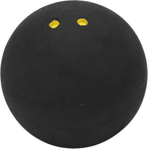 Squash Ball, 37mm Diameter Double Yellow Dot Rubber Ball for Tournament and Club Play Competition Sports in Saudi Arabia