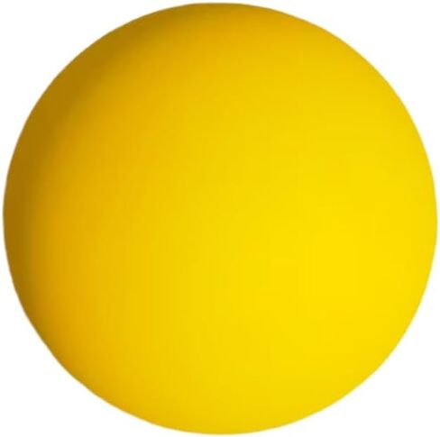 Yellow Practice Squash Balls 3 Pack 2.2 Inch Diameter High Bounce Reflex Ball Reaction Ball for Beginners Racquetball Training in Kuwait