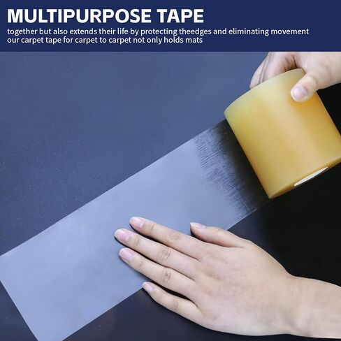 24 لفة 3 بوصة أو 4 بوصة × 84 بوصة شريط حصيرة المصارعة شريط أرضي للجمباز سجادة تمارين المصارعة شريط غطاء التماس عالي التحمل سجادة جيو جيتسو (أ، 3 بوصات) in Kuwait